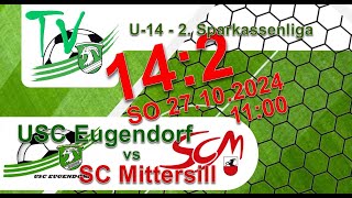 2024 10 27 USC Eugendorf U14 vs SC Mittersill  Torszenen [upl. by Adaval]