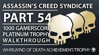 Assassins Creed Syndicate  Whirlwind Of Death AchievementTrophy  Perform 50 MultiFinishers [upl. by Annauqal]