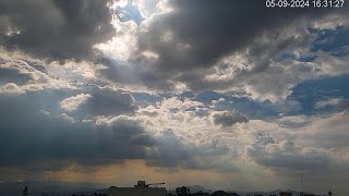 Timelapse Mexico City CDMX  Recopilaciones SEP2024 Atardecer meteorito nubes Sol tarde etc [upl. by Ecirehs]