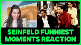 First Time Watching Seinfeld Funniest Moments Part 1 REACTION [upl. by Salguod]