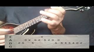 Blackmores Night  Loreley mandolin cover with tabs [upl. by Drye]