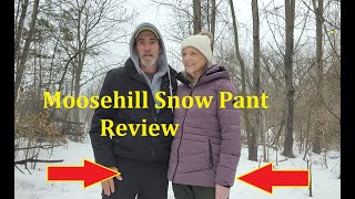 Moosehill Hiking Snow Pant Review EXCELLENT [upl. by Yrrehc]