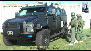 Alpine Armoring Pit Bull VX Armored SWAT Truck [upl. by Rex]