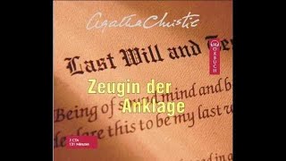 Zeugin der Anklage Hörbuch von Agatha Christie [upl. by Antipus112]