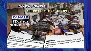 Geoingegneria Guerra contro i popoli   Lineasera  Canale Italia [upl. by Norre]