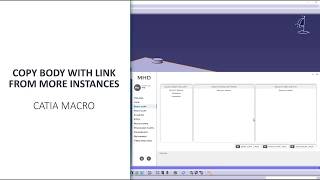 Copy with link CATIA macro [upl. by Beacham]