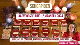 SCHORPIOEN STERRENBEELD JAARREADING 2024  TAROT LENORMAND ASTRO  MIREILLE VAN RIJN [upl. by Engapmahc]