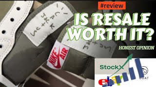 Travis Scott 🔥 Air Jordan 1 Low Medium Olive Review Resell Authenticate [upl. by Shoemaker]