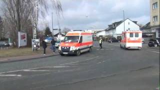 27x Rettungsdienst ASBDRKJUHMHDBF Hessen Sogro 250 [upl. by Yxel668]