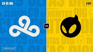 C9 v DIG  Week 2 Day 1  LCS Spring Split  Cloud9 v Dignitas 2024 [upl. by Rafaelita]