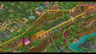 RCT2 Reviews Deurklinks Megapark [upl. by Aivax]