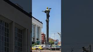 Sofia Bulgaria  Lions Bridge Vitosha Boulevard amp Cathedral of St Alexander Nevsky [upl. by Annawal515]