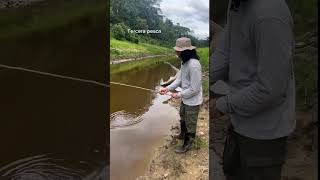 Fuimos a pescar al amazonas y esto fue lo que cogimos amazonas pez rio pescando piraña [upl. by Yremogtnom]