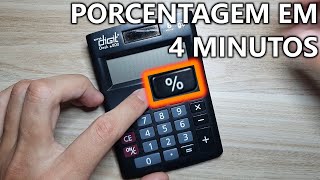 Como fazer porcentagem na calculadora MUITO ÚTIL [upl. by Lebasi]