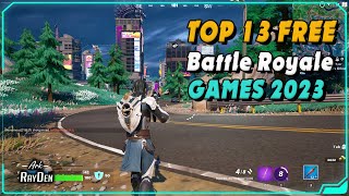 Top 13 FREE Battle Royale Games for PC 2023 [upl. by Ahilam156]