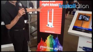 Installation  Peerless AV custombranded kiosks [upl. by Isabel11]