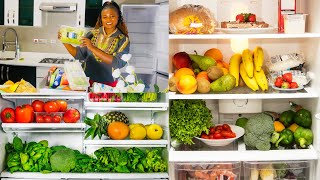 Refrigerator Organization How I stock and organize fridge Step by Step Organizing my new fridge [upl. by Teece834]