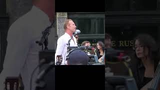 Sting performs Englishman In New York live in NYC [upl. by Arhez]