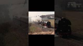 Doppel 015 in Tschechien 2016 bei Hajek dampflok trainspotting train steam steamtrainrailway [upl. by Opportina750]