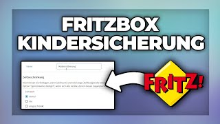 FritzBox Kindersicherung einstellen  deaktivieren  Tutorial [upl. by Nyleuqcaj]