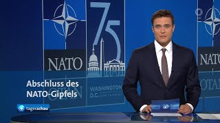 tagesschau 2000 Uhr 11072024 [upl. by Carmella]