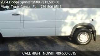 2004 Dodge Sprinter 2500 Diesel Cargo Cargo Van  for sale i [upl. by Ecirted210]