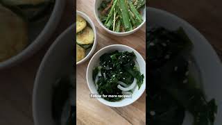 Detox from the weekend Make this healthy seaweed salad 😌 [upl. by Bunnie]