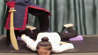 Flexibility training for dance art exam students [upl. by Moberg]