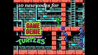 New game genie codes and glitches for Ninja Turtles one on NES [upl. by Ress]