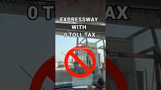 Free Expressway With 0 Toll Tax  expressway india indianhighways [upl. by Vernita]