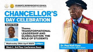 Chancellors Day Celebration Recorded Earlier [upl. by Norehs77]