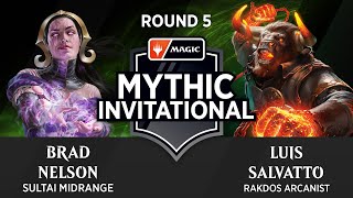 Nelson vs Salvatto  Round 5  Mythic Invitational [upl. by Etnoval]