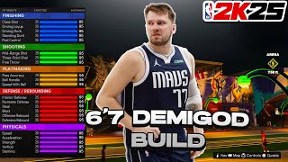 This 67 Guard Build BREAKS NBA 2K25 BEST BUILD IN NBA 2K25 [upl. by Ab107]