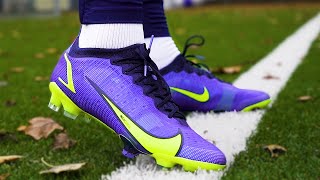 Haaland Schuhtest  Nike Mercurial Vapor 14 Elite Review [upl. by Nidla]