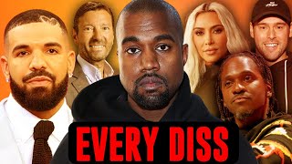 Every Diss Explained From Kanye West quotVulturesquot Album  What’s The Dirt [upl. by Oisacin]