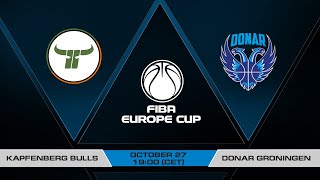 Kapfenberg Bulls v Donar Groningen  Full Game  FIBA Europe Cup 202122 [upl. by Dearden840]