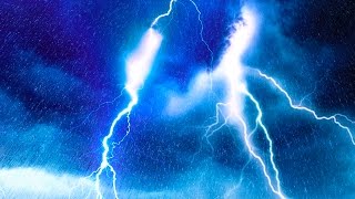 EPIC THUNDER amp RAIN  Rainstorm Sounds For Relaxing Focus or Sleep  White Noise 10 Hours [upl. by Nidak]