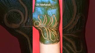 Easiest simple mehandi designs  karwa chauth special mehndi design mehandishorts youtubeshorts [upl. by Venterea893]