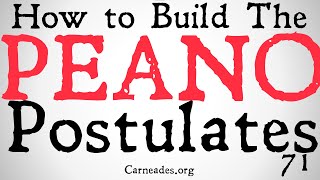 How to Build the Peano Postulates [upl. by Akilam]