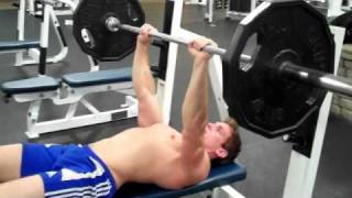 How To CloseGrip Barbell Bench Press [upl. by Lattie]