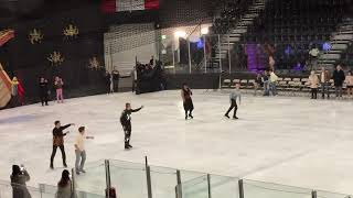 Ilia Malinin Keegan Messing Sebastian Mendes Clement Pinel Group Backflip XTreme Ice 111524 [upl. by Rahr595]