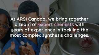 Custom Synthesis Services for Drug Discovery  ARSI Canada [upl. by Frame609]