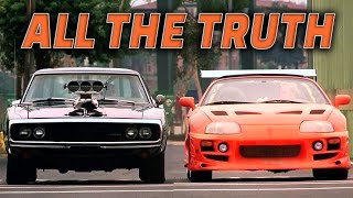 WHO WOULD REALLY WIN THE RACE SUPRA VS CHARGER FROM FAST amp FURIOUS [upl. by Iat]