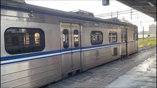 GTOVVVF 1747次 經六家線 往新竹 EMU519區間車 北新竹緩慢出站～ [upl. by Amek]