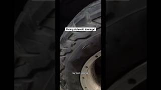 Fixing sidewall damage  GlueTread Review [upl. by Lede]