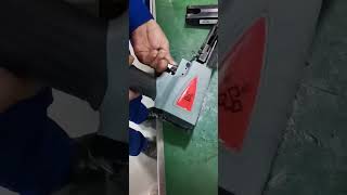 How to change carton closing stapler trigger rongpeng MTA18 carton box sealing air stapler gun [upl. by Bill]