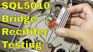 SQL5010 bridge rectifier checking with bldc hub motor [upl. by Winifield656]