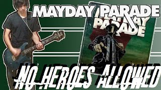 Mayday Parade  No Heroes Allowed Guitar Cover Tabs [upl. by Anuska]