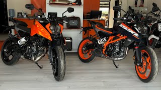 KTM DUKE 250 2024 VS KTM DUKE 390 2024 [upl. by Viridi]