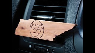 Making a Natural Cedar Wood Air Freshener [upl. by Hauhsoj]